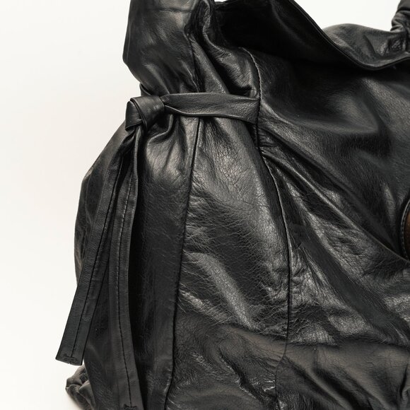 Gucci Medium Hysteria Black Leather Hobo Bag - Picture 7 of 11